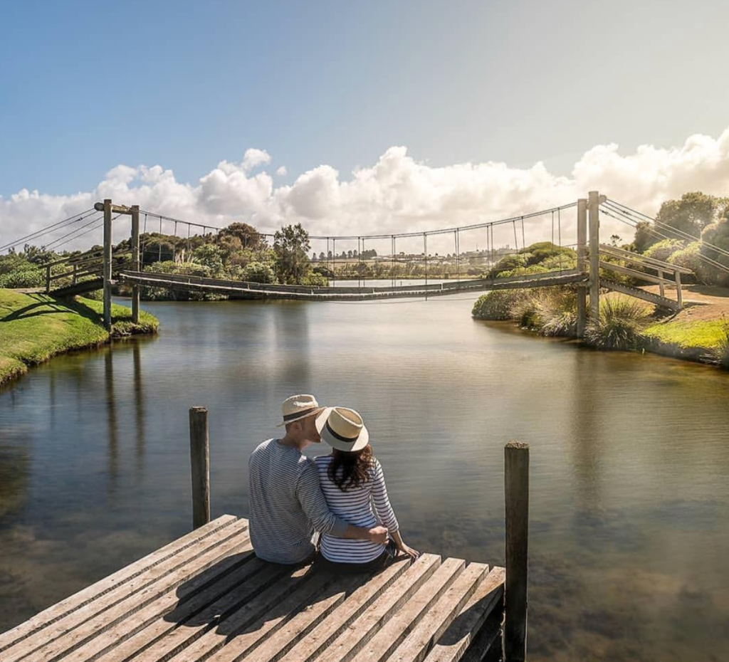 Family must-see sites in Warrnambool’s Lake Pertobe Adventure Playground