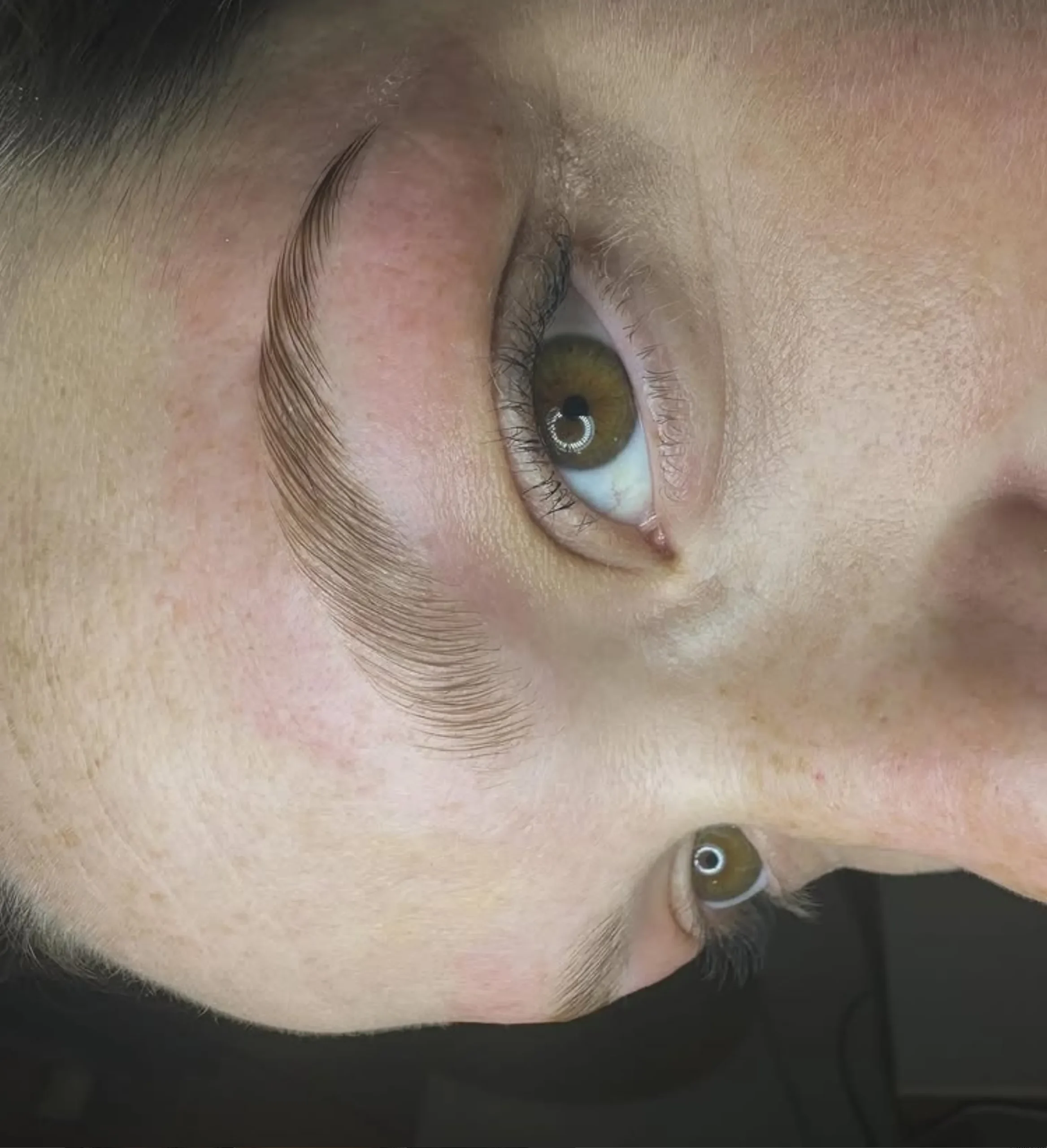 eyebrow tattoo water exposure
